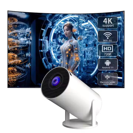 HY300 PRO 4K Smart Mini Projector